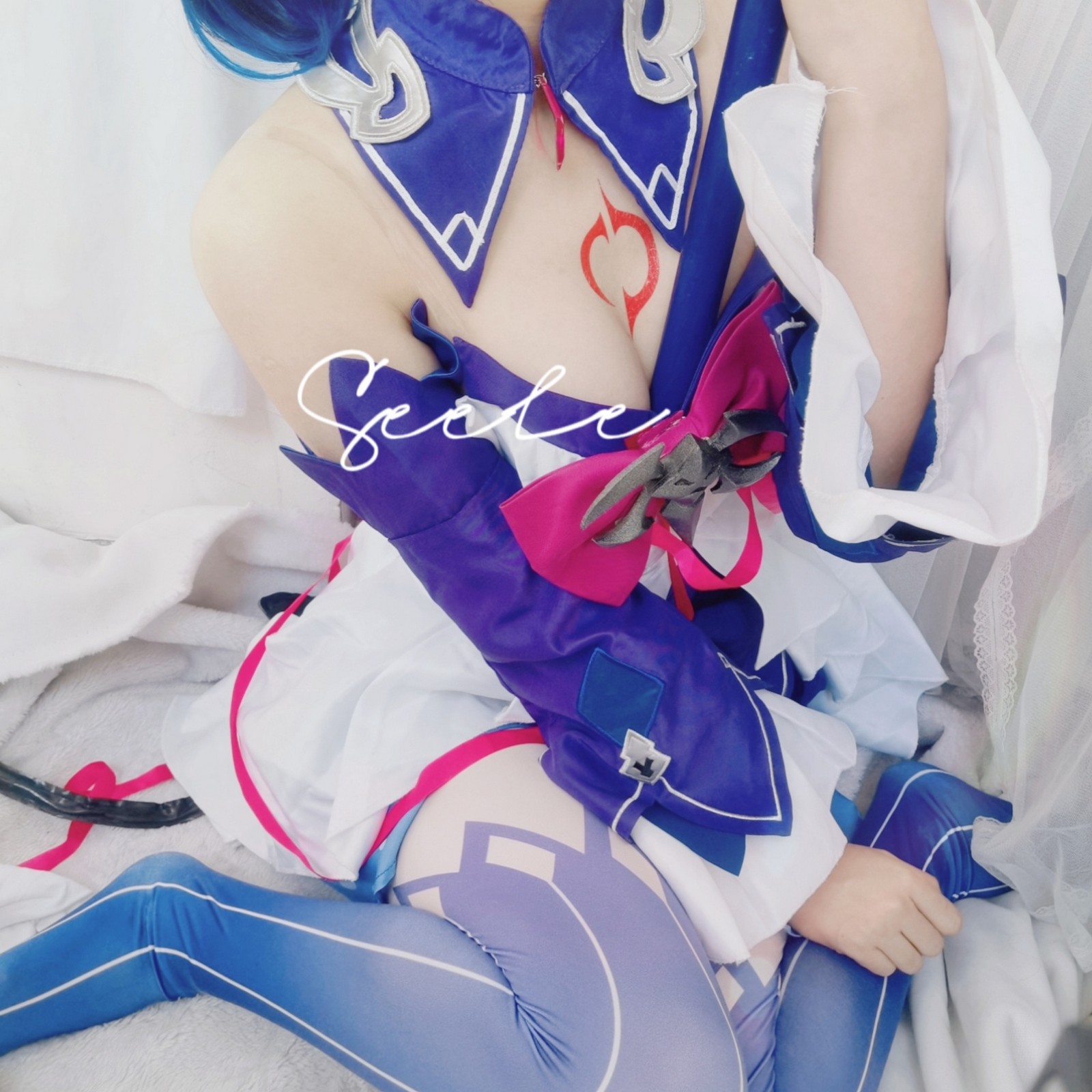 Seele麦麦希儿幻海梦蝶写真集｜梦幻蓝色系高清图集（168P-229.3M）插图6