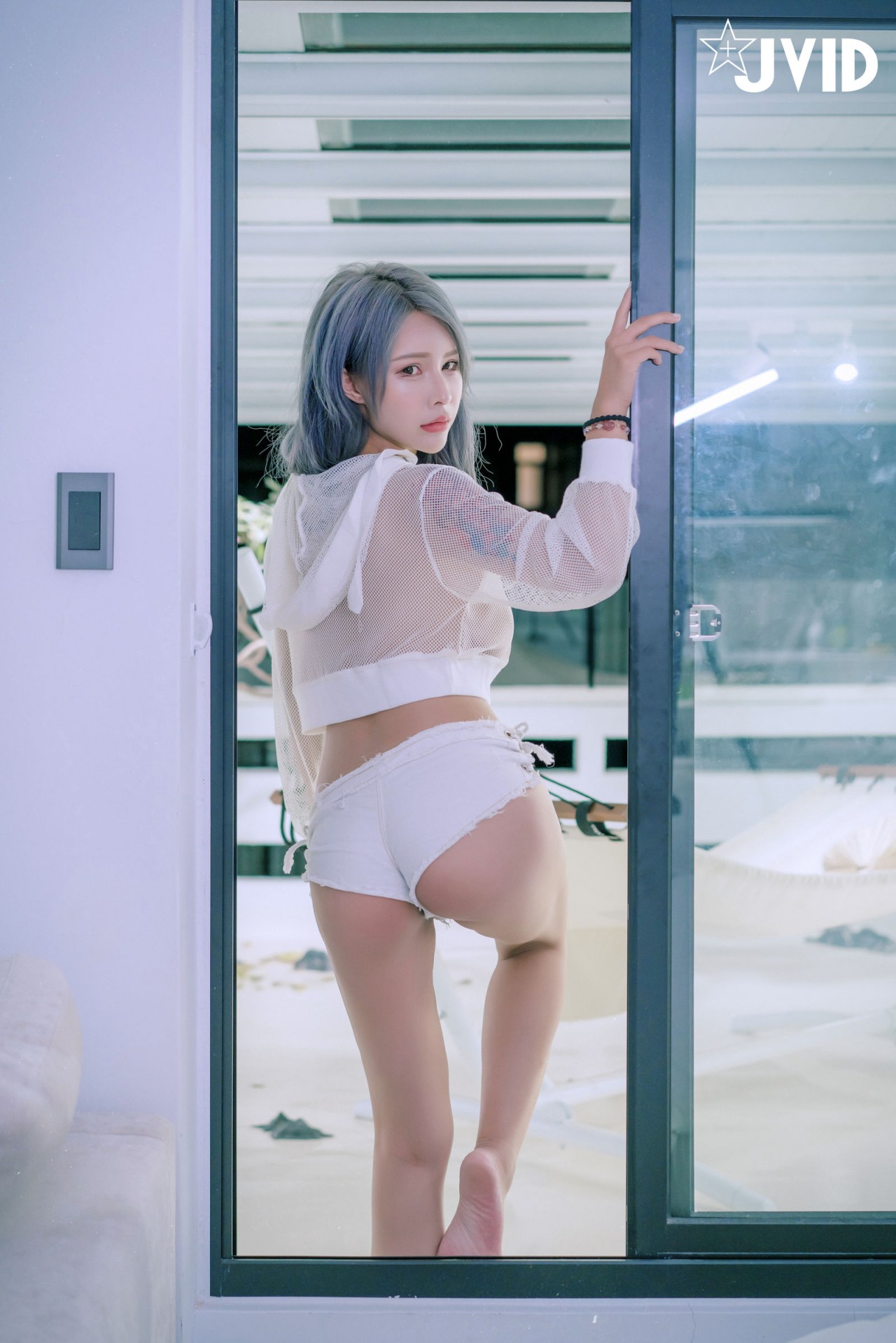 jvid 寫真 艾妃 神級美，文艺简约风写真，氛围感直接封神插图