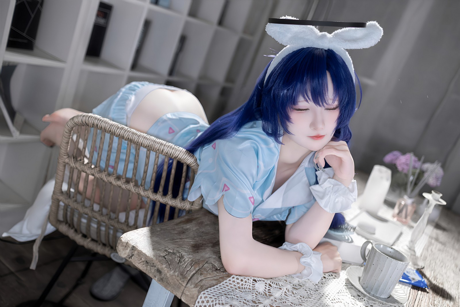纸悦Etsu_ko《优香睡衣》居家风私人写真｜温柔系图集[35P-209M]插图5