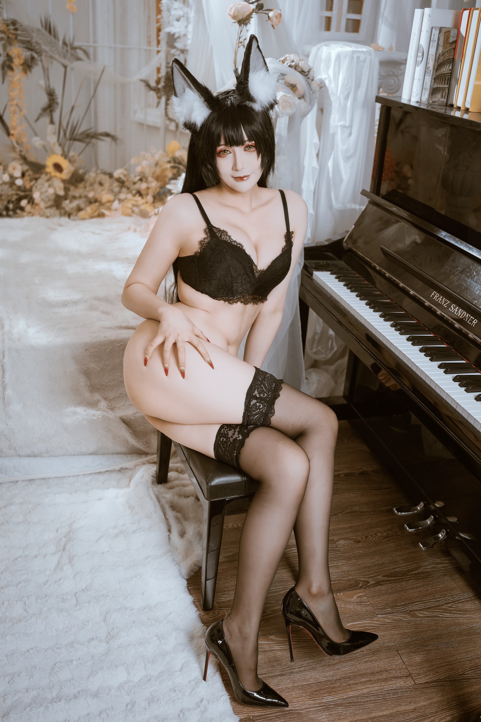 兔胖胖min – 碧蓝航线 武藏 花嫁 Cosplay 高清写真集（40P-883.9MB）插图5