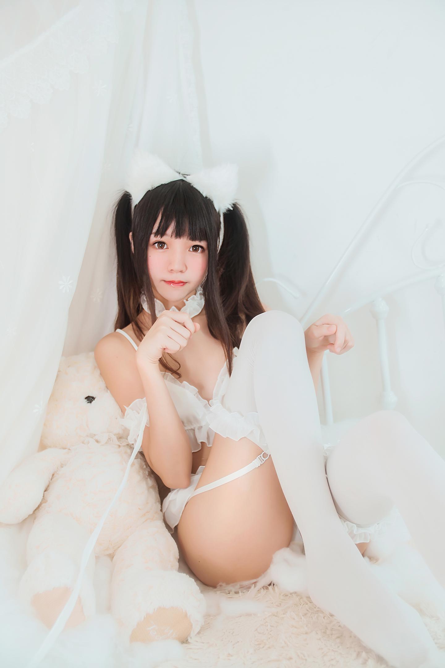 桜桃喵 NO.073 白猫 15