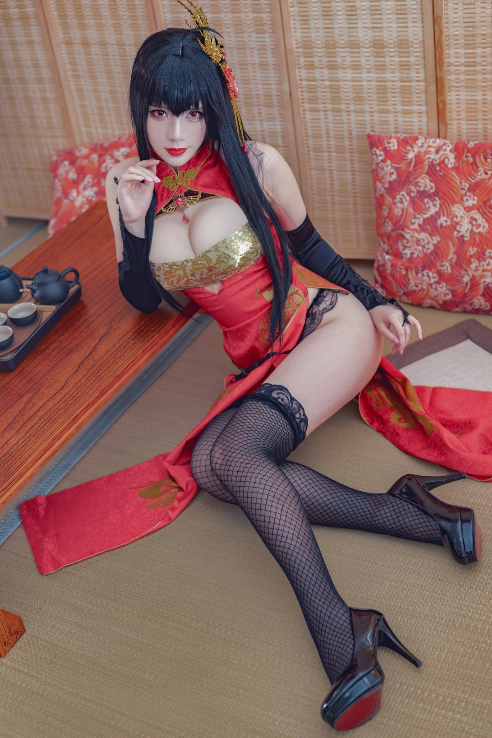 羊大真人 – 大凤 凤鸣春晓 Cosplay 高清写真集（23P-318.8MB）碧蓝航线插图1