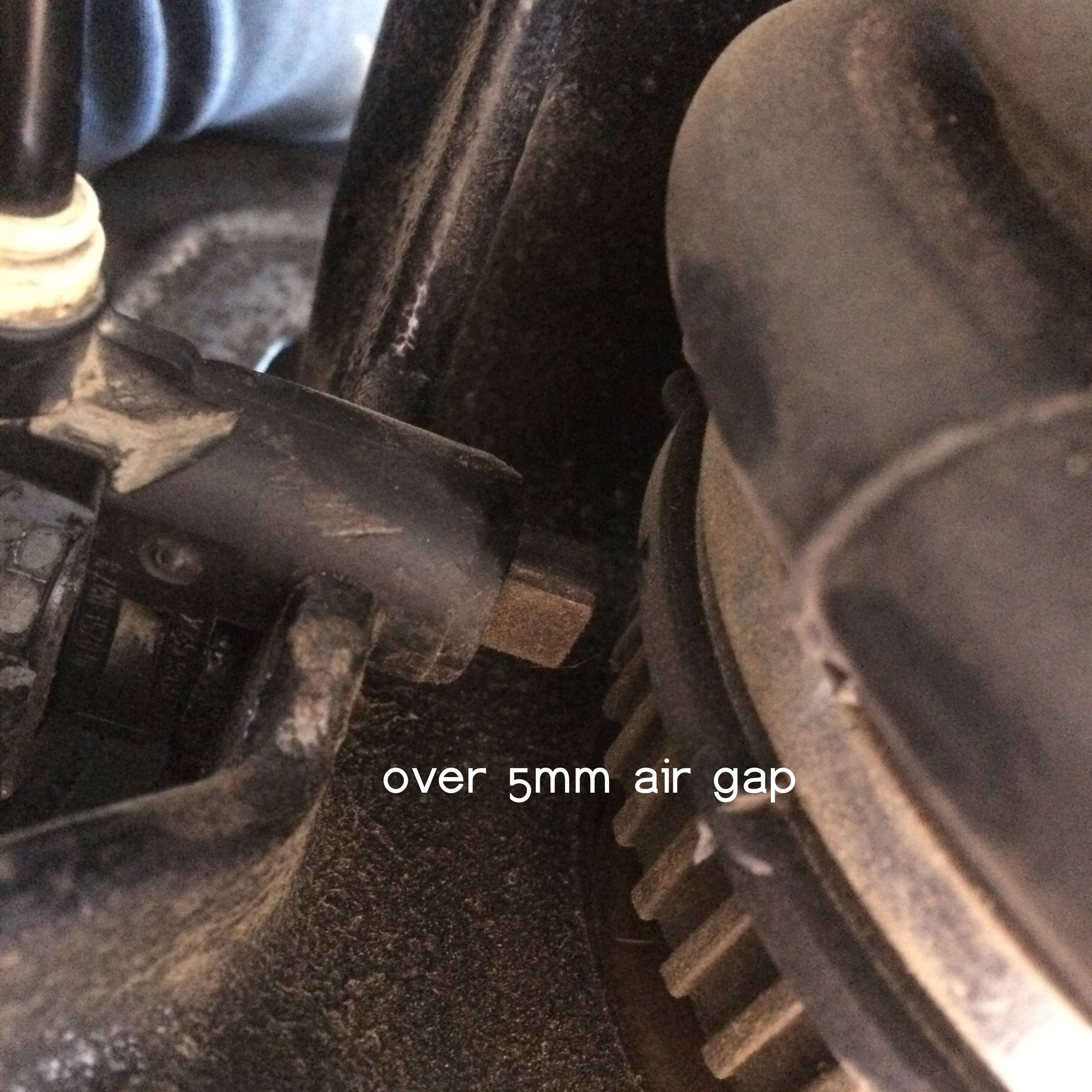 xantia abs sensor air gap French Car Forum