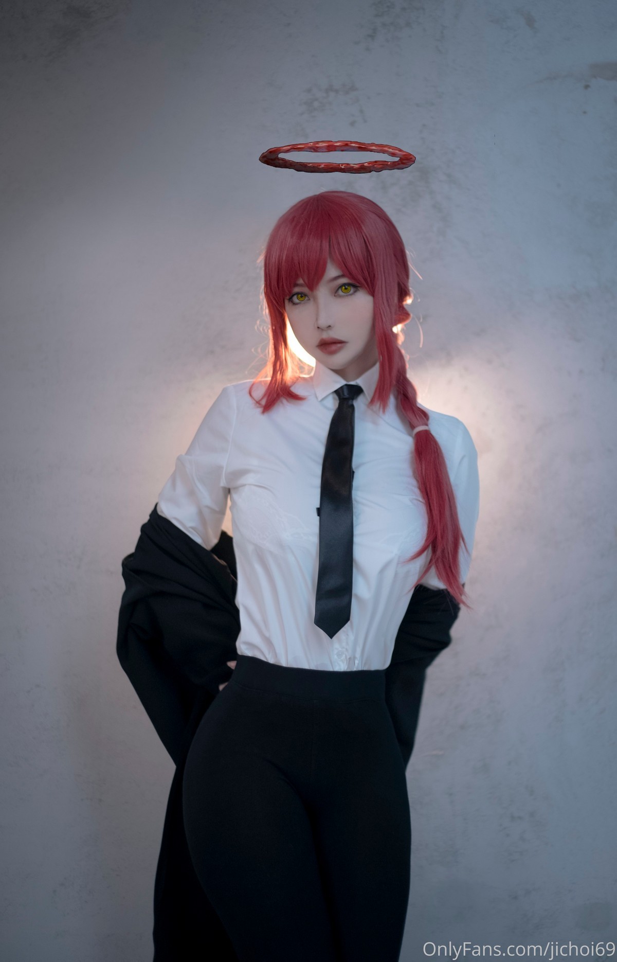 Choi Ji Yun 玛奇玛Cosplay写真 电锯人高清角色图集 [54P-70M]插图1