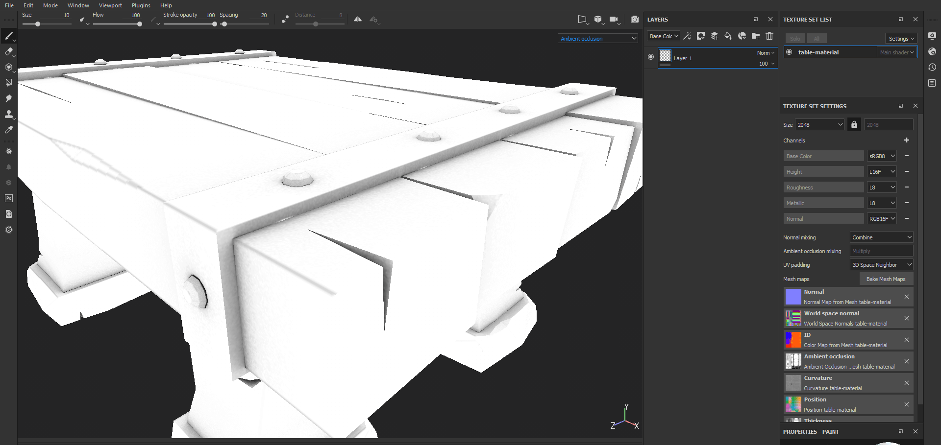 Карта ambient occlusion