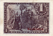 Billetes en los que aparece Cristobal Colón... 1-Pta-de-1943-reverso