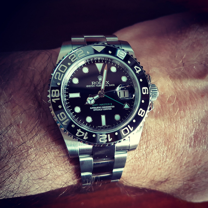 Rolex GMT Master II 40mm Ref 116710LN Cal. 3186  (2)