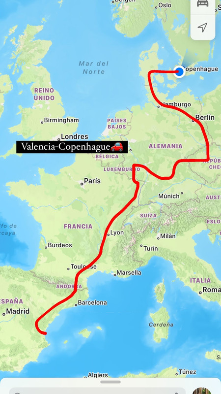 Roadtrip a Copenhague en 17 días - Blogs de Europa - DIA 1. VALENCIA - AVIGNON (1)