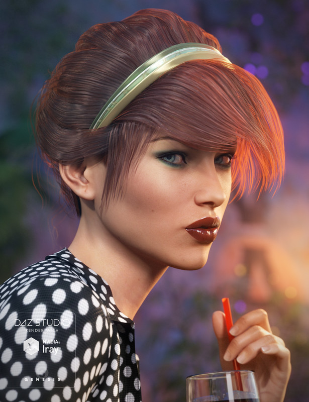 Chic Hair for Genesis 3 Female(s) Chic Hair for Genesis 3 Female(s)