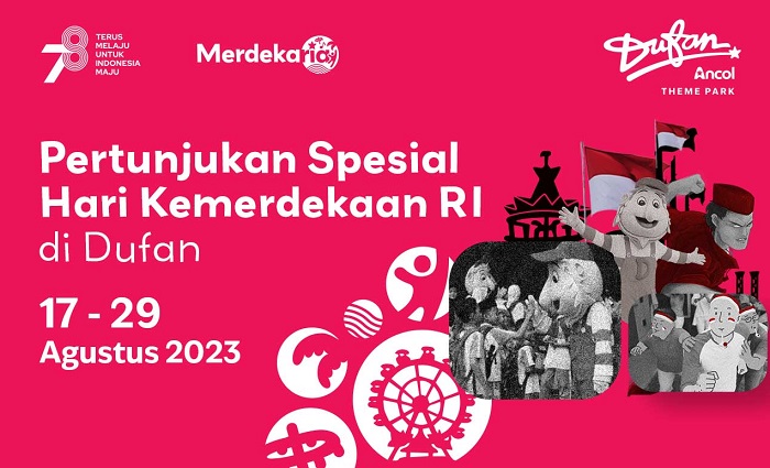 Ancol menggelar berbagai kegiatan seru untuk merayakan Hari Kemerdekaan Indonesia.