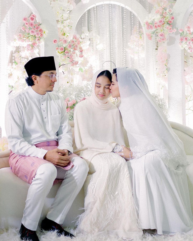 Potret kasih sayang Noor Nabila pada Engku Aleesya, putri Engku Emran