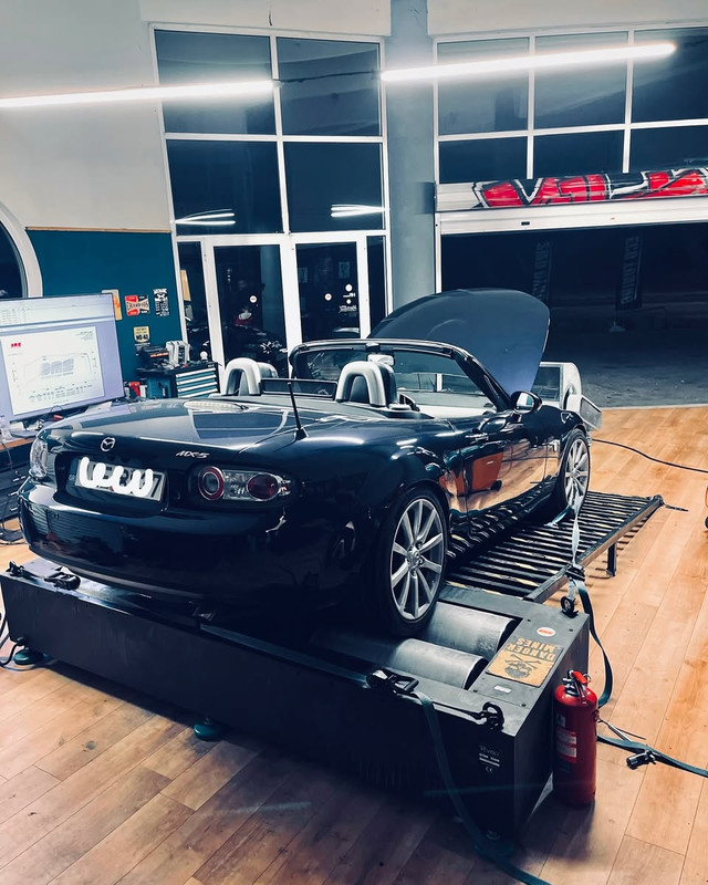 Mazda MX-5 NC 2.0 Stage 2 dyno 201HP