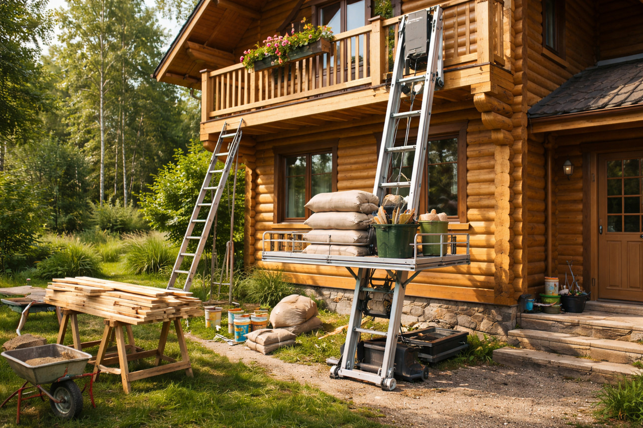 Дачный подъемник