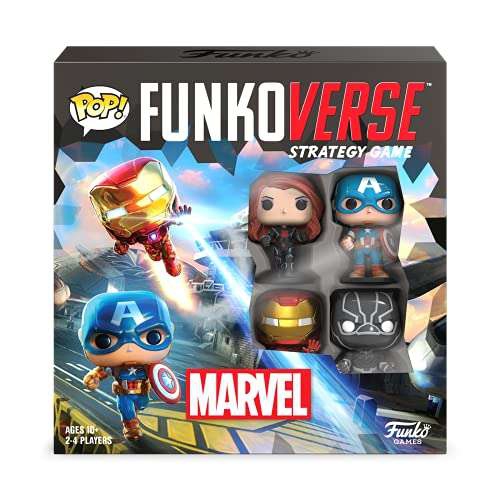 Amazon: Funko Verso: Marvel 100 Paquete de 4 