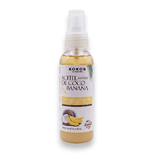 Kokos Aceite De Coco y Banana 4 Oz