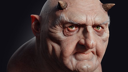 FlippedNormals - Realistic Character Portrait Masterclass by FlippedNormals