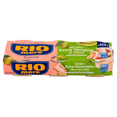 Rio Mare Tuna EVO Extra Virgin Olive Oil 65g x3