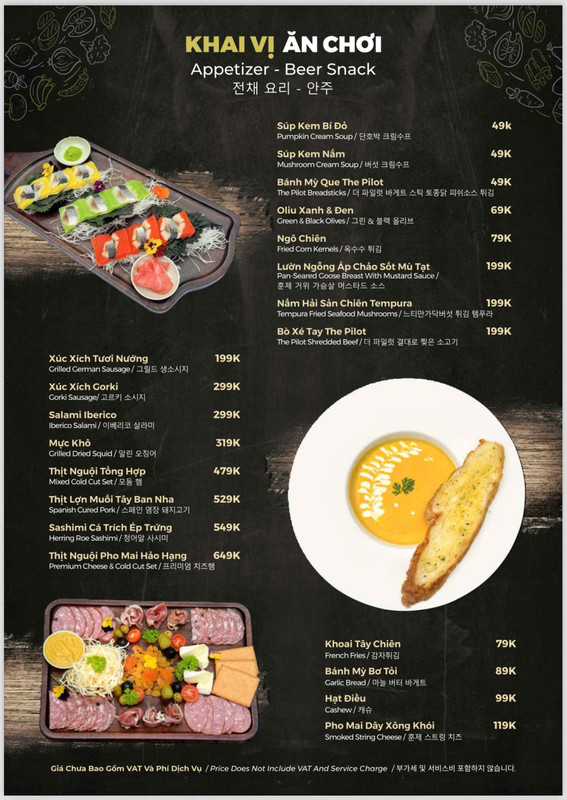 Menu trang 3