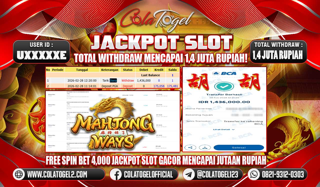 JACKPOT SLOT GACOR!!