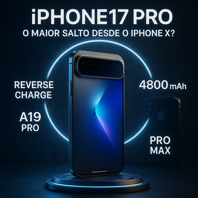 🍎 iPhone 17 Pro: O Maior Salto Desde o iPhone X ou Só Mais Uma Mordida Caríssima na Maçã?