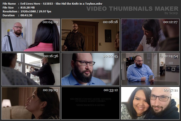 Evil Lives Here - S15E03 - She Hid the Knife in a Toybox.mkv