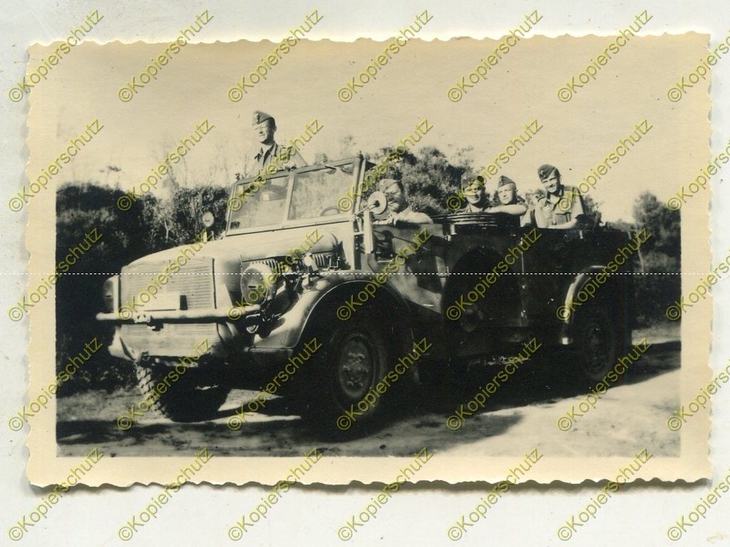 Foto Feld-F.A.S. (Süd) 20, schwerer PKW, Nettunia Porto, Italien