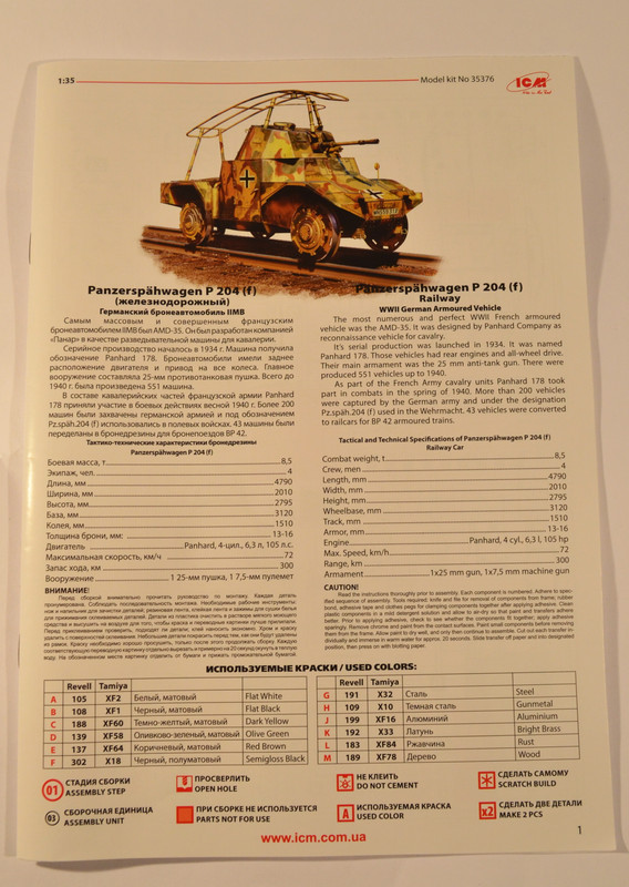 Panzerspähwagen P 204 (f) Railway 007