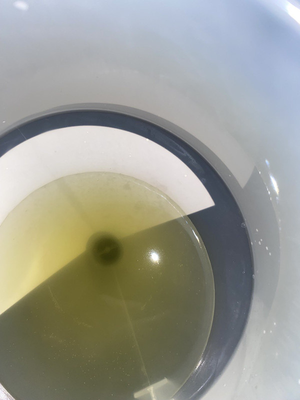 Coolant in funnel #2