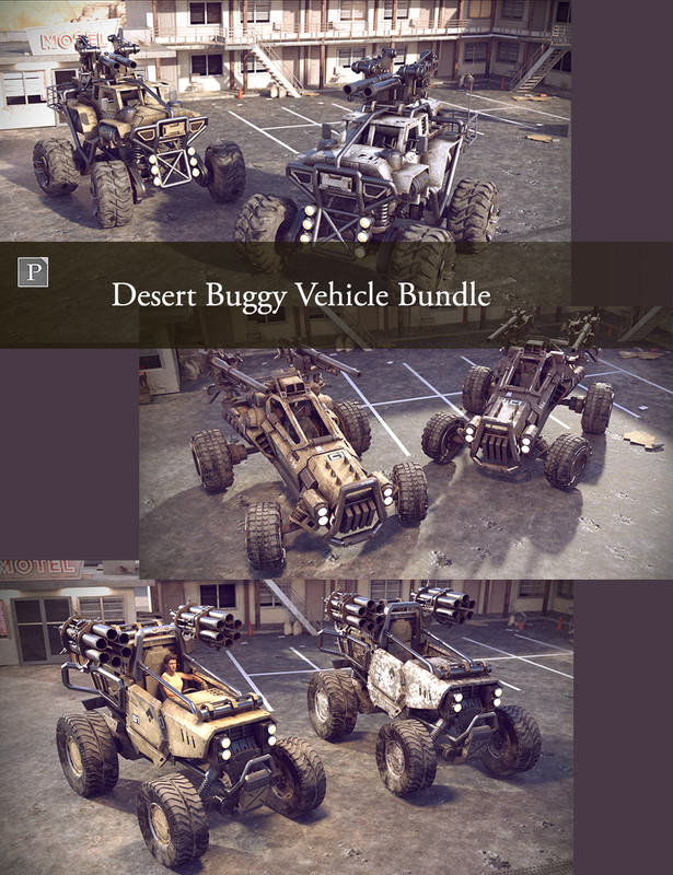 Desert Buggy Vehicle Bundle Desert Buggy Vehicle Bundle