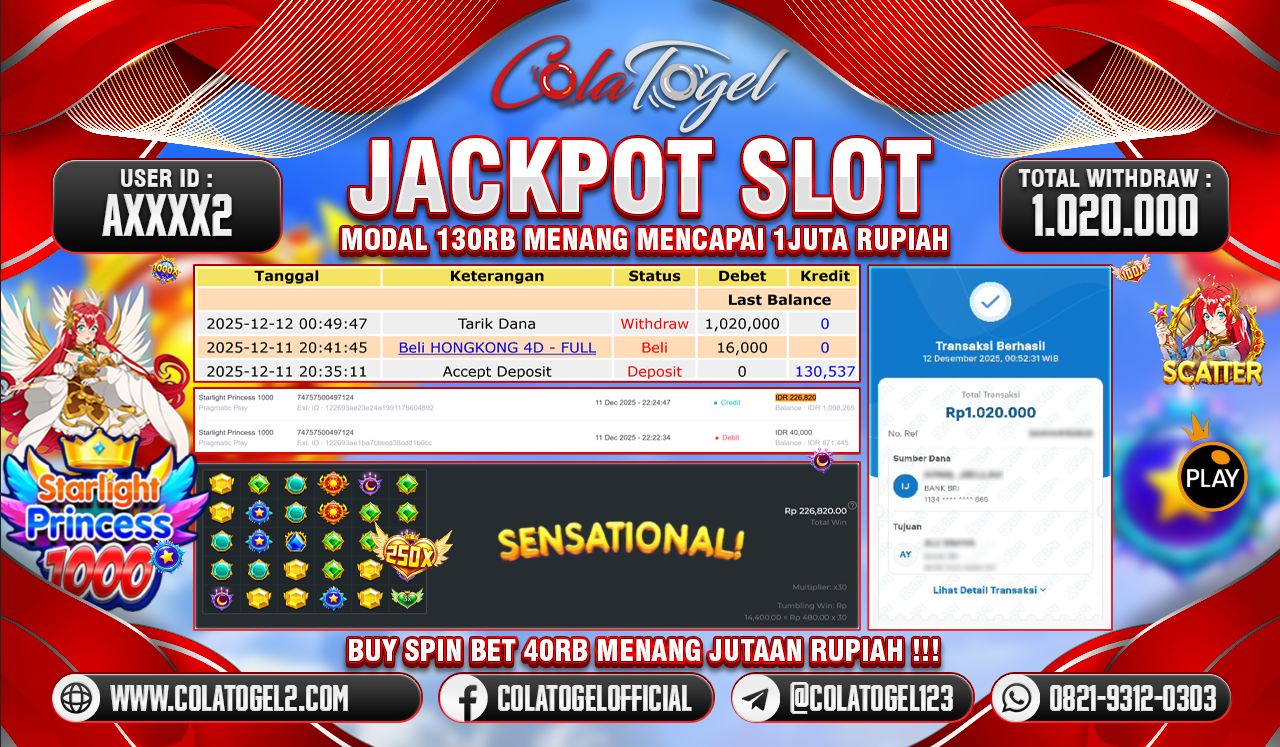 JACKPOT SLOT GACOR!!
