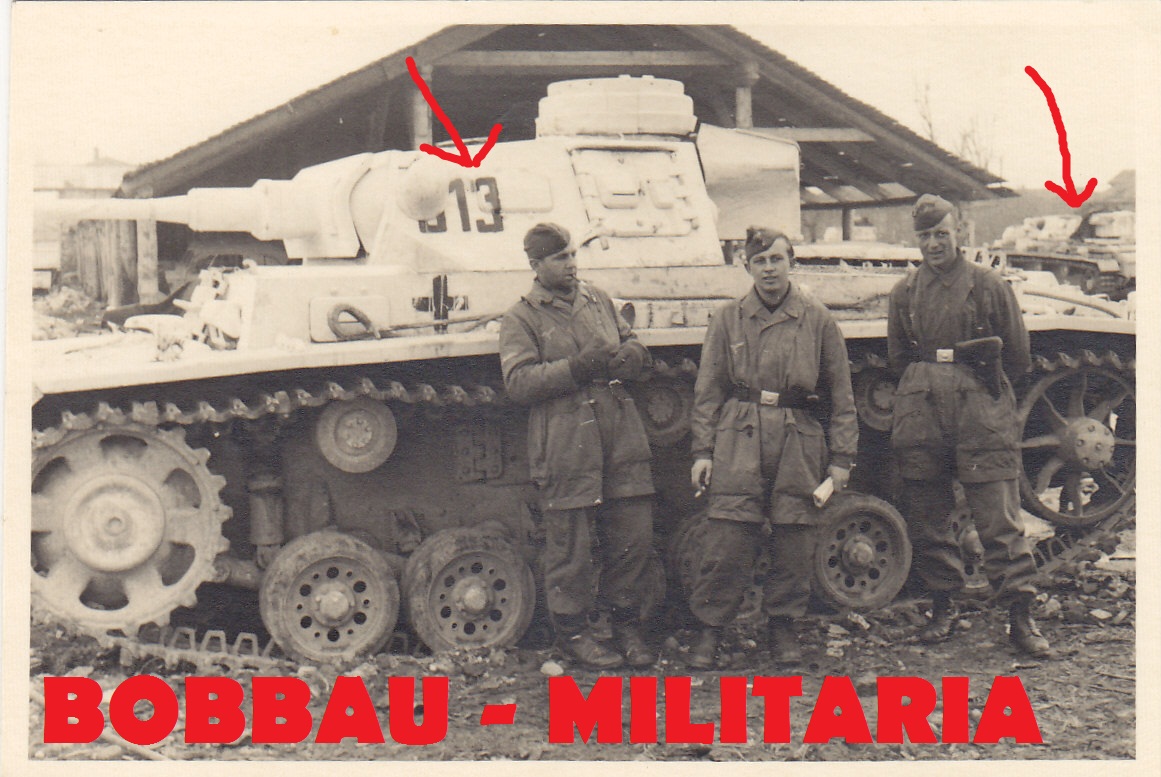 Fallschirmjäger Knochensack Panzer III Wintertar