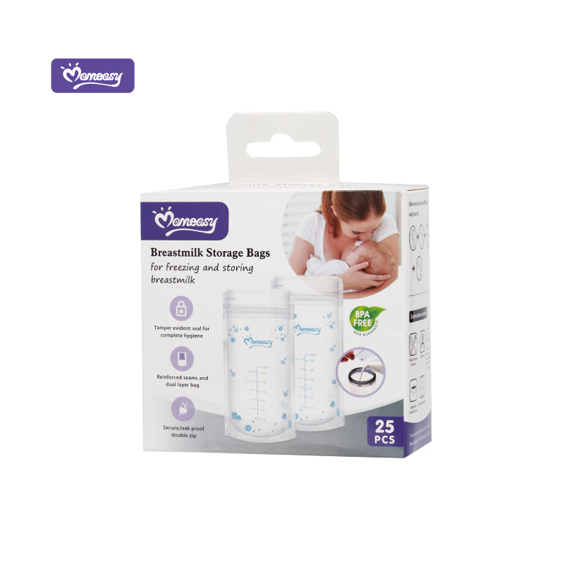 Momeasy Breast Milk Storage Bags 200Ml 25`S
