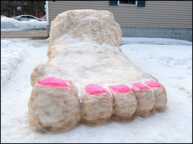 I love the snow,  do you?