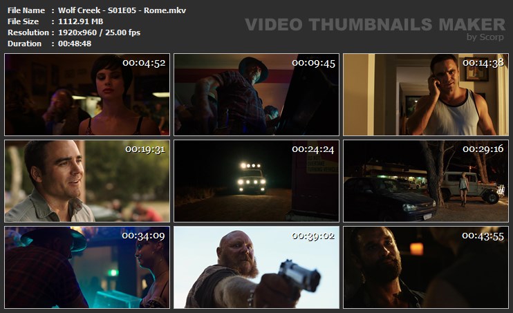 Wolf Creek - S01E05 - Rome.mkv