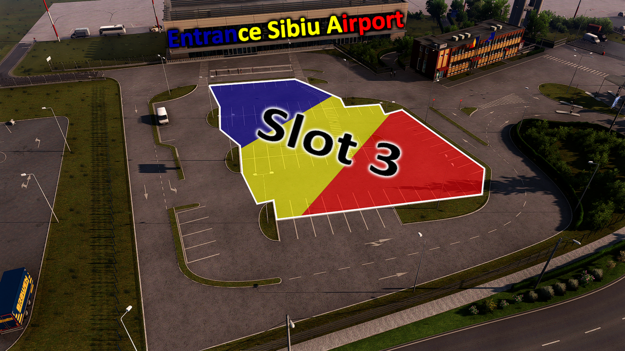 Entrance Sibiu Airport