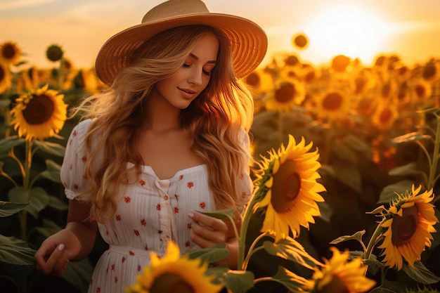 portrait-young-woman-walking-blooming-sunflower-field-sunset-summer-ukraine-ai-generated-201606-1220.webp