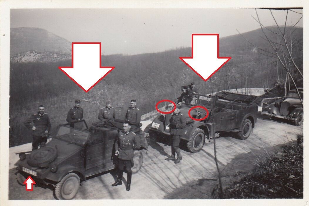 Foto Kübelwagen Typ 82,VW Kübel,Volkswagen,Südfront,Amalfi,Itali