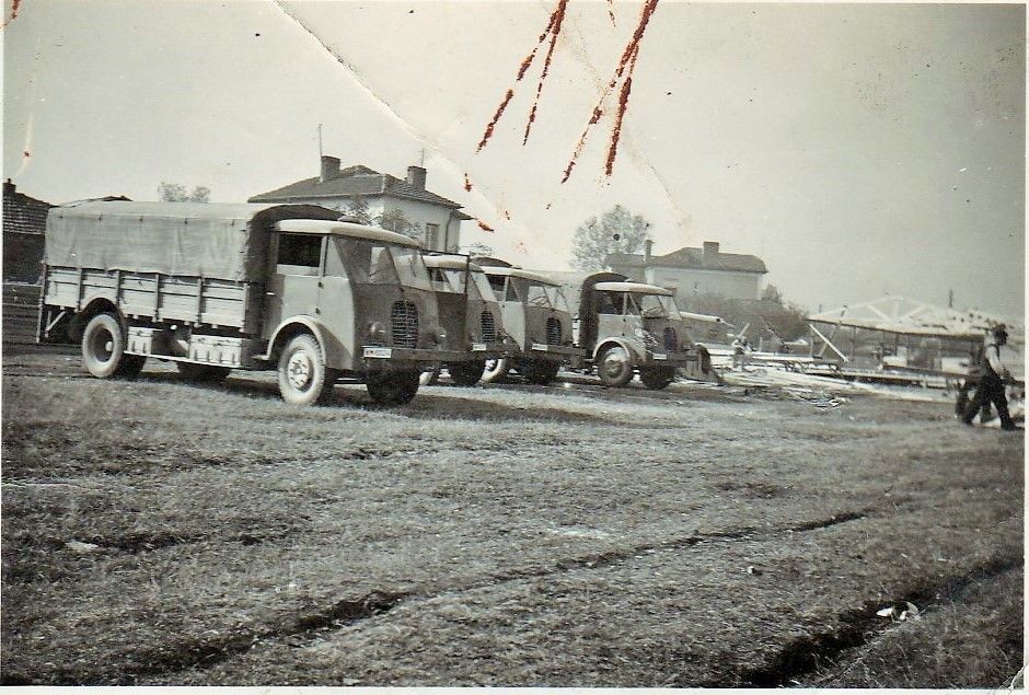 Bild-Fuhrpark französiche Renaults-LKW-konfessie