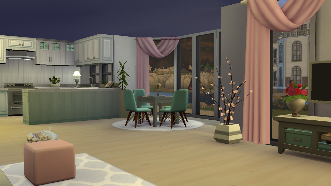 Hellohello: Domy (TS4) Potters-Splay-Wood-08