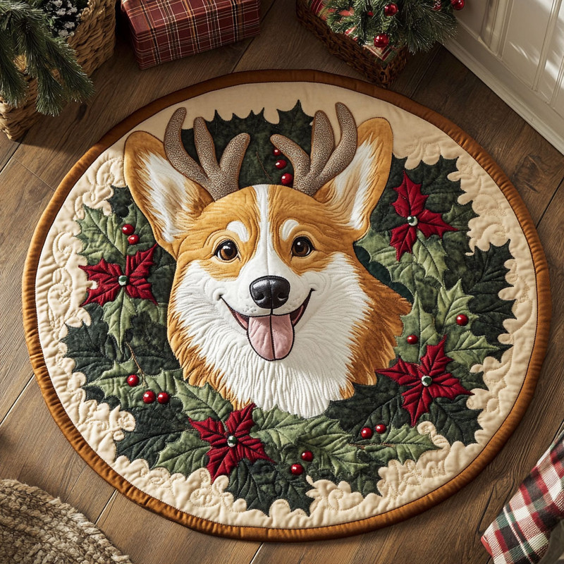 Jolly-Christmas-CP1110060CL-Quilted-Round-Mat