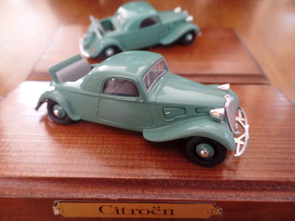 Norev - 11 A 1935 Faux Cabriolet Vert Spider ouvert