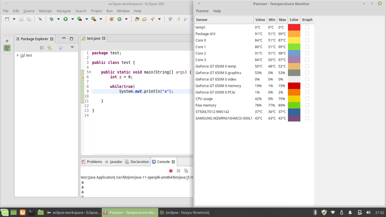 sonsuz_döngü_aşırı_ısınma fan_sesi