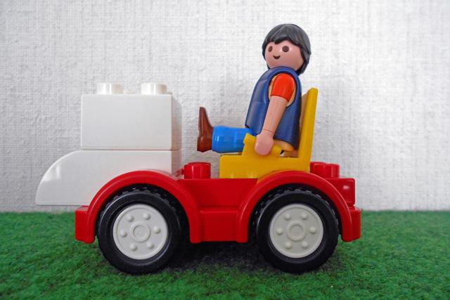 Playmobil LEGO seat