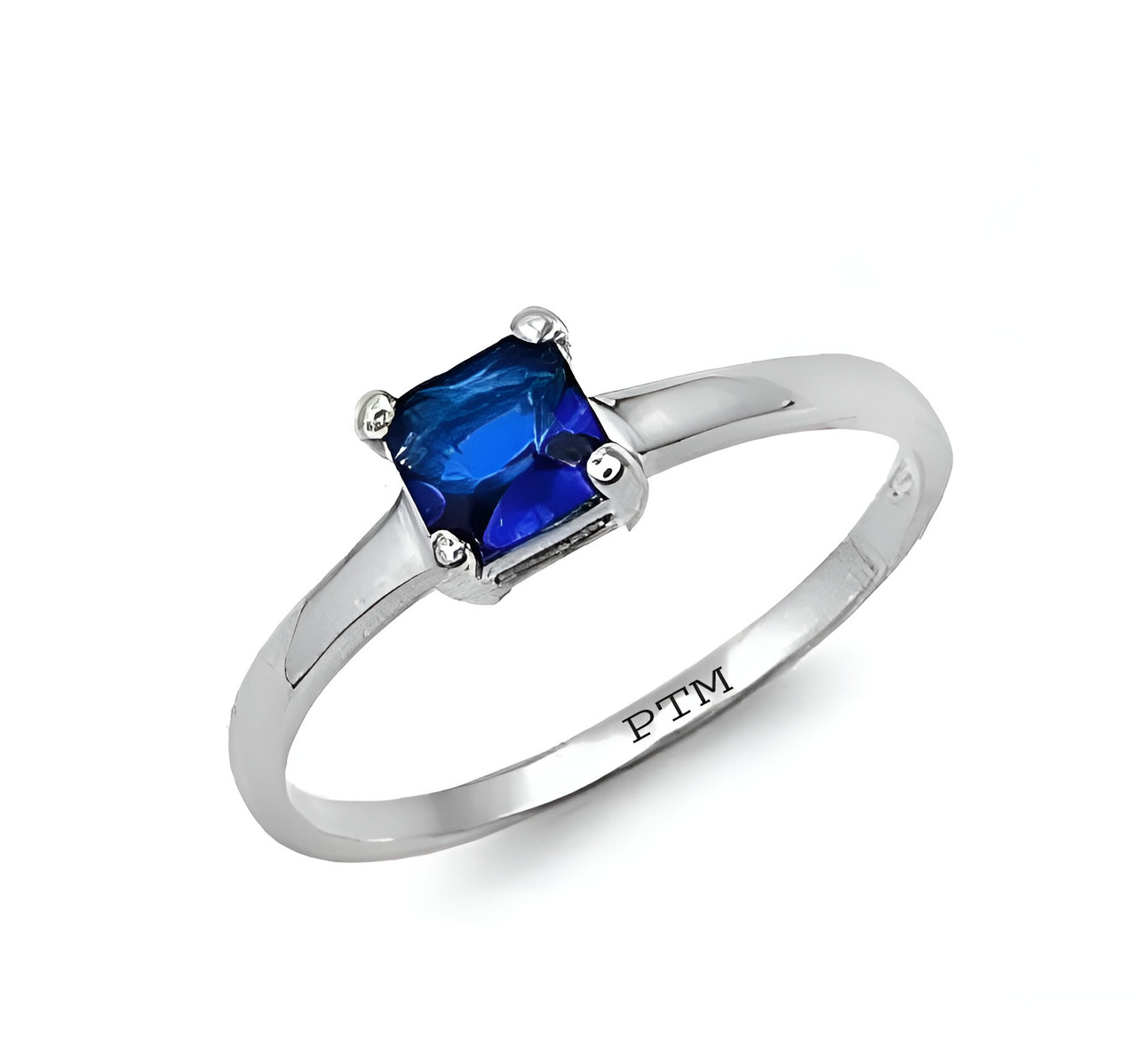925 Sterling silver Blue Sapphire (Neelam) 3.25 to 10.25 Ratti or 3.00 to 9.50 carat Astrological Gemstone Bis hallmark Ring for Men women