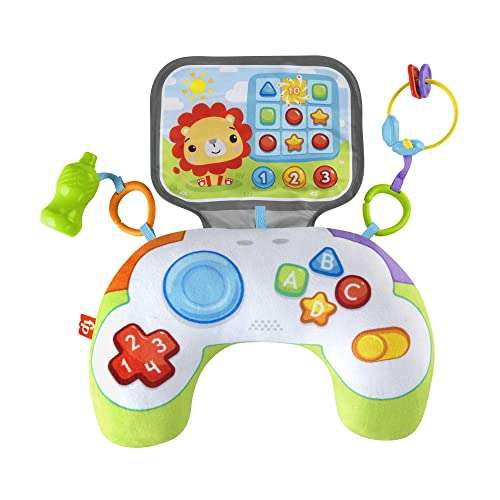 Amazon: Fisher-Price Baby, Cojín de Media Luna de Videojuego 
