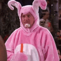 Friends-Halloween-Chandler-Pink-Bunny.gif