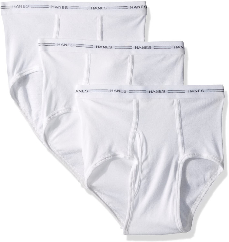HANES MEN WHITE BRIEF 3/6/9/12 PACK eBay
