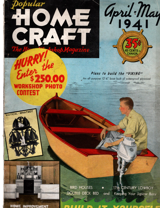 Popular Home Craft Magazine April-May 1941