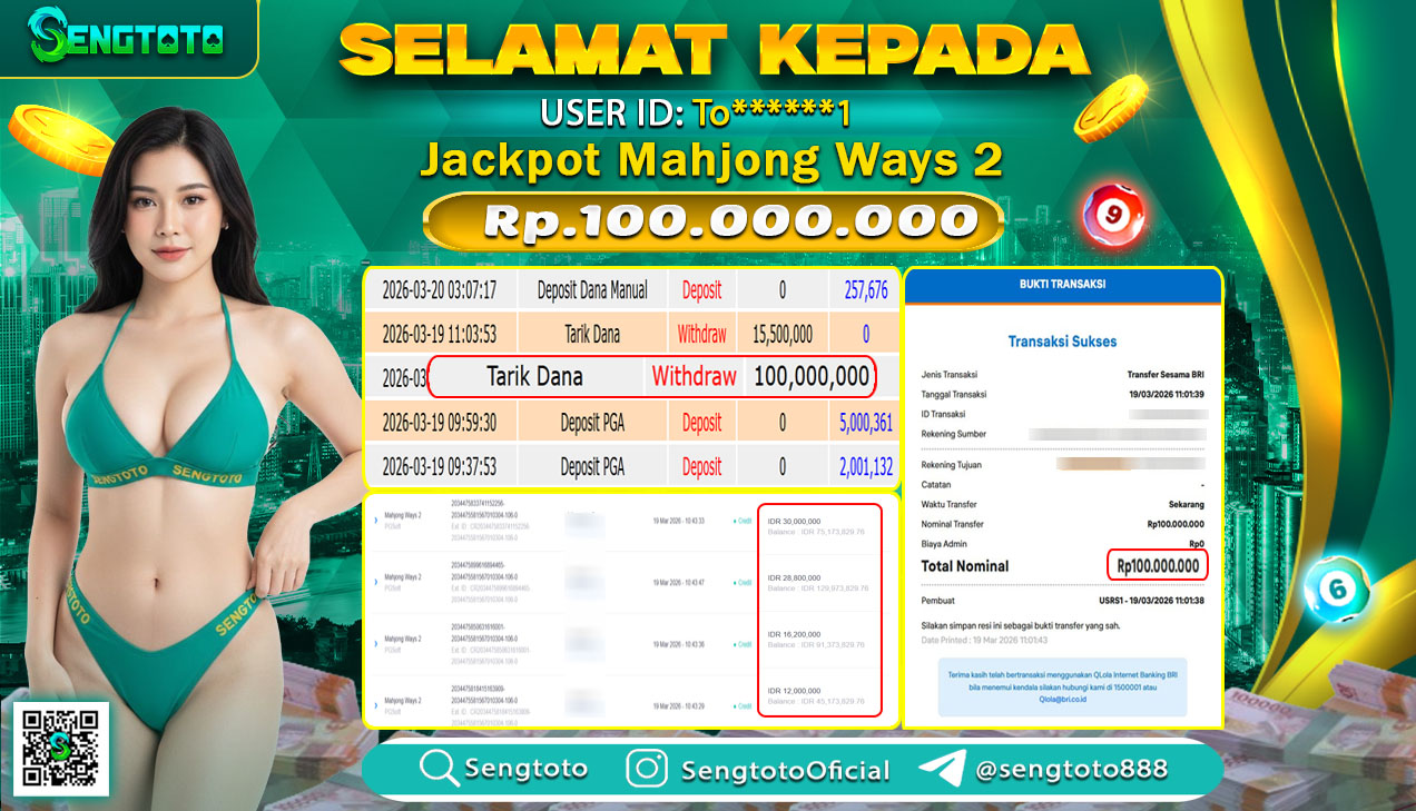 BUKTI PEMBAYARAN SLOT MAHJONG WAYS 2