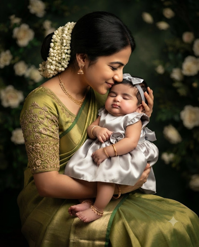 A Mother's Tender Embrace